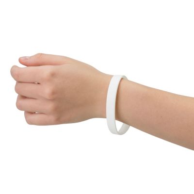 Силиконовый браслет Forest 202*12 мм, белый-2