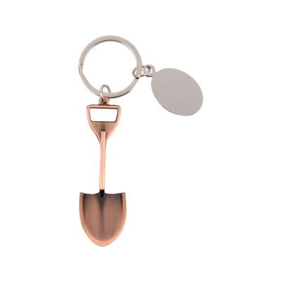 Брелок с шильдом, бронзовый-1