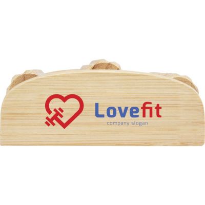 Бамбуковый массажер для стоп Venis, natural-5