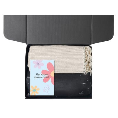 Подарочный набор Re:f. Shelter  с пледом, зеркалом, свечой и диффузором-2