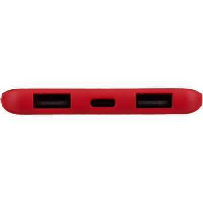 Внешний аккумулятор Powerbank C1, 5000 mAh, красный-3