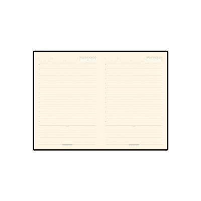 Ежедневник А5 недатированный Chelsea, синий (серебристый кант и срез)-7