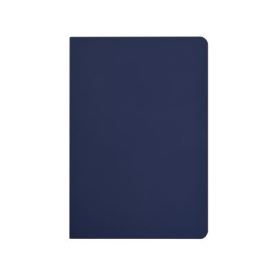 Бизнес-тетрадь А5 Pragmatic Contrast, 40 листов в клетку, темно-синий с синим срезом-2