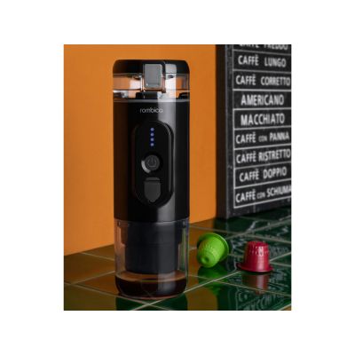 Портативная кофемашина Rombica Barista 2 Black с логотипом Rombica-8