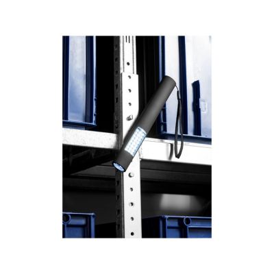 Магнитный фонарик Tau, 28 светодиодов, черный-5