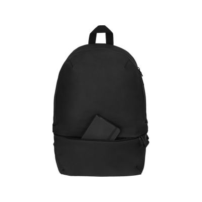 Рюкзак Glam для ноутбука 15'' из мягкой экокожи, черный-3