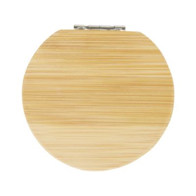 Карманное зеркало в бамбуковой раме Afrodit, natural-1