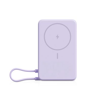 Внешний аккумулятор Xiaomi Magnetic Power Bank 10000 with Built-in Stand Purple-0