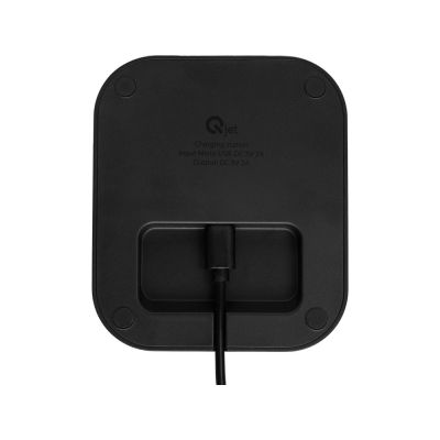 Портативное беспроводное зарядное устройство с док-станцией Uniq, 10000 mah, черный-16
