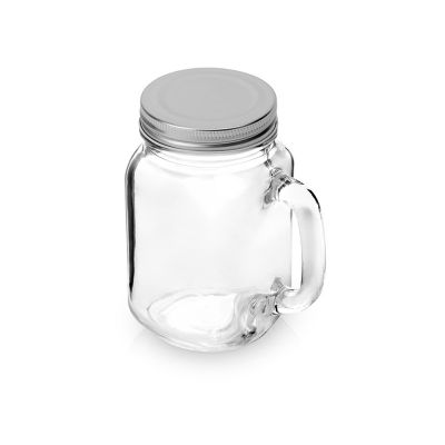 Кружка-банка Smoothie с крышкой-0