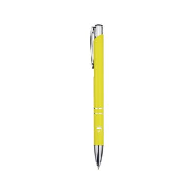 Шариковая ручка Moneta из переработанного алюминия - Желтый-3