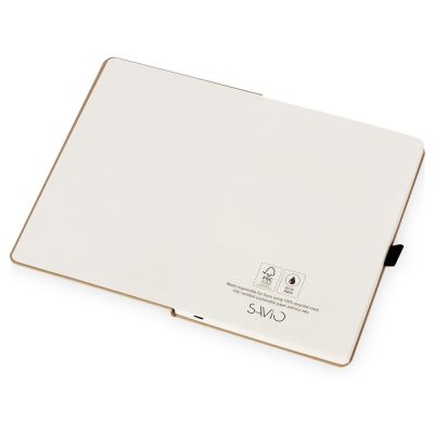 Блокнот Sevilia Hard, твердая обложка из крафта A5, 80 листов, крафтовый/черный-1