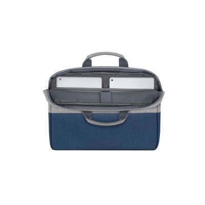 RIVACASE 7532 grey/dark blue сумка для ноутбука 15.6''-10