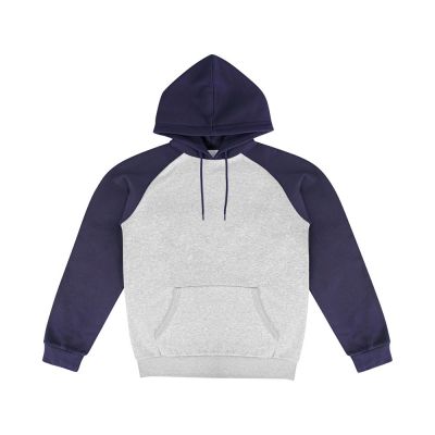 Толстовка с капюшоном Dublin мужская, темно-синий/серый меланж-13