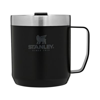 Stanley Classic походная кружка объемом 350 мл - сплошной черный-0