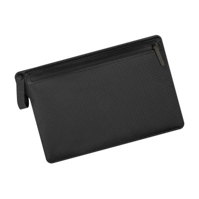 Органайзер On clouds двумя отделениями из нейлона 250х170 мм (в инд. пакетике), серый/черный-1