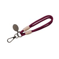 Брелок-браслет Bohemian, бургунди