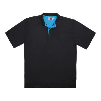 Рубашка поло Solo мужская, аква-2