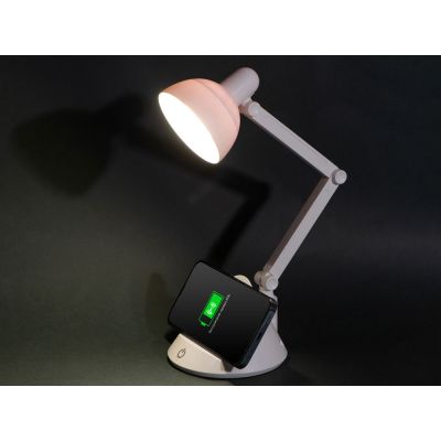 Настольный светильник с функцией беспроводной зарядки Bendy-8