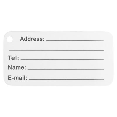 Бирка для багажа Discovery, черный-4