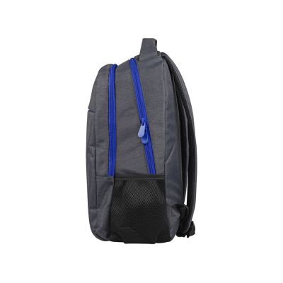 Рюкзак Metropolitan, серый с синей молнией-4