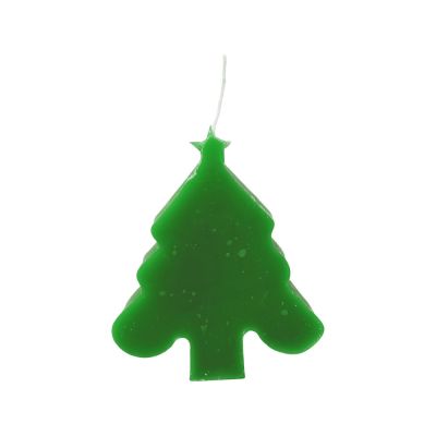 Свеча Елочка, зеленый-2