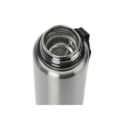 Вакуумный термос Story, серебристый-4