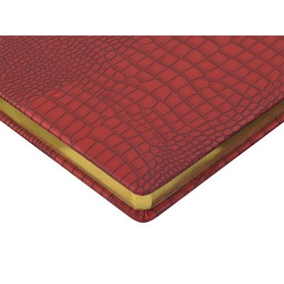 Ежедневник недатированный А5 Amazonia, бордовый с золотым обрезом-2