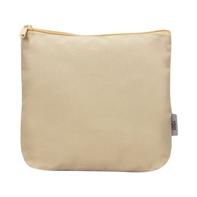 Органайзер для электроники и проводов Amalia из полиэстера 300D с подкладкой, бежевый-2