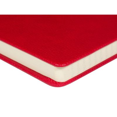 Ежедневник недатированный А5 Loft, красный-4