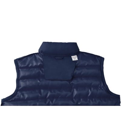 Женский утепленный жилет Pallas  из переработанных материалов по стандарту GRS - Темно - синий-3