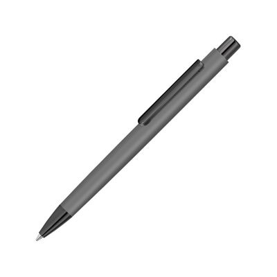 Металлическая шариковая ручка soft touch Ellipse gum, серый-0