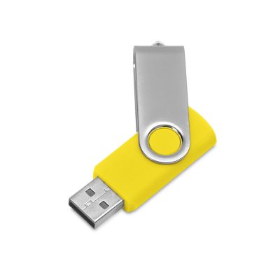 Флеш-карта USB 2.0 16 ГБ Флэш С1, желтый-0