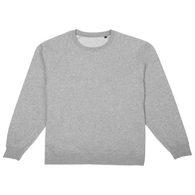 Свитшот оверсайз Paris, унисекс, серый меланж-8