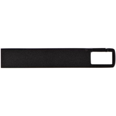 USB 2.0- флешка на 32 Гб c подсветкой логотипа Hook LED, темно-серый, красная подсветка-2