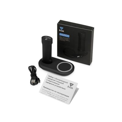 Набор с настольной зарядной станцией и портативным зарядным устройством Launch-1