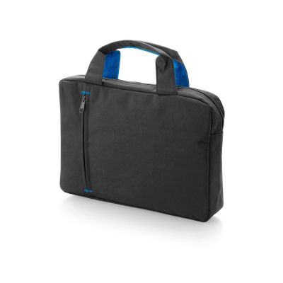 Сумка для документов Troit, серо-синий/ярко-синий-0