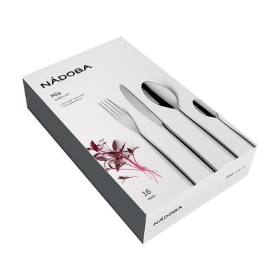 Набор столовых приборов, 16 пр., NADOBA, серия MIA-6