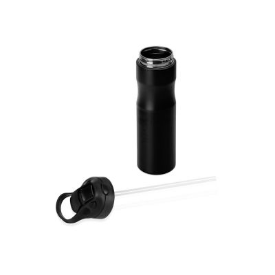 Бутылка для воды Hike Waterline, нерж сталь, 850 мл, черный-4