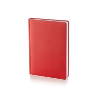 Ежедневник А5 датированный Leader 2026, красный