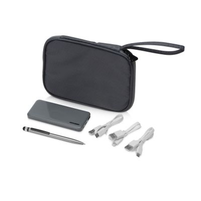 Подарочный набор Nathom с ручкой и повербанком-0