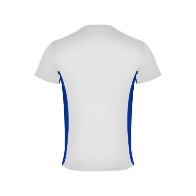 Спортивная футболка Tokyo мужская, белый/королевский синий-1