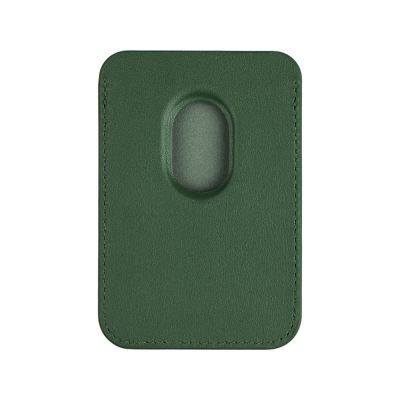 Магнитный картхолдер Cairo, темно-зеленый-4