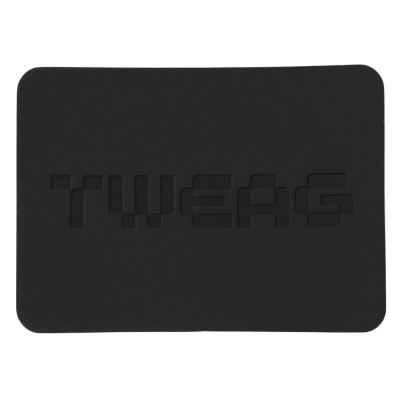 ПАТЧ ПРЯМОУГОЛНЫЙ nubuk (чёрный) 5,0 х 7,0 см-3