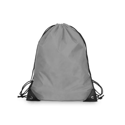 Рюкзак-мешок на шнуровке Reviver из переработанного пластика, серый-1