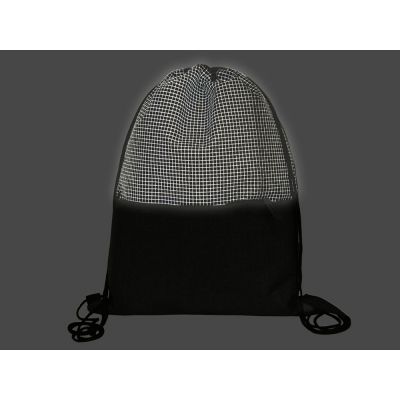 Рюкзак-мешок Reflex со светоотражающим эффектом, синий-3