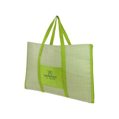 Пляжная складная сумка-тоут и коврик Bonbini, лайм-5