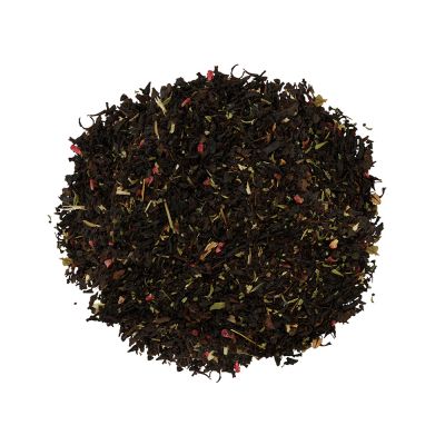 Чай черный Малина с медом и чабрецом в картонном стаканчике, 50 гр.-4