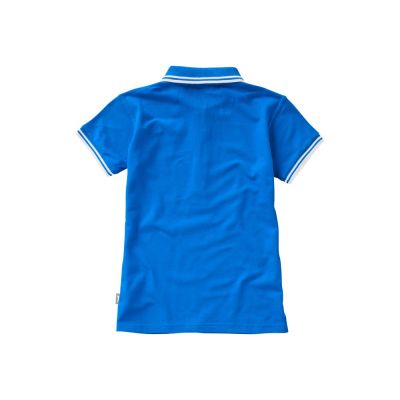 Рубашка поло Deuce женская, небесно-голубой-3