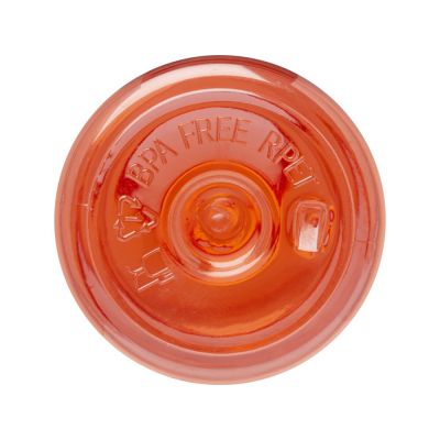 Бутылка для воды Sky из переработанной пластмассы объемом 650 мл - Красный-4